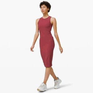 Lululemon Brunch and Back Dress Chianti